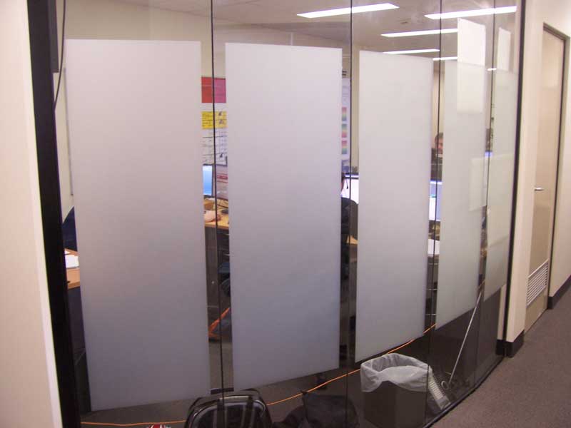 Office frosted glass film